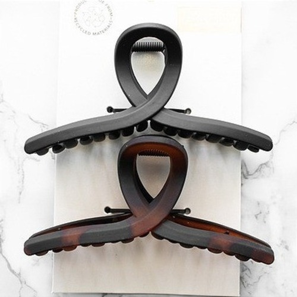 Black Brown Large Jumbo Hair Clips Tortoise Claw Clip Thick Hair‎ Accessories
